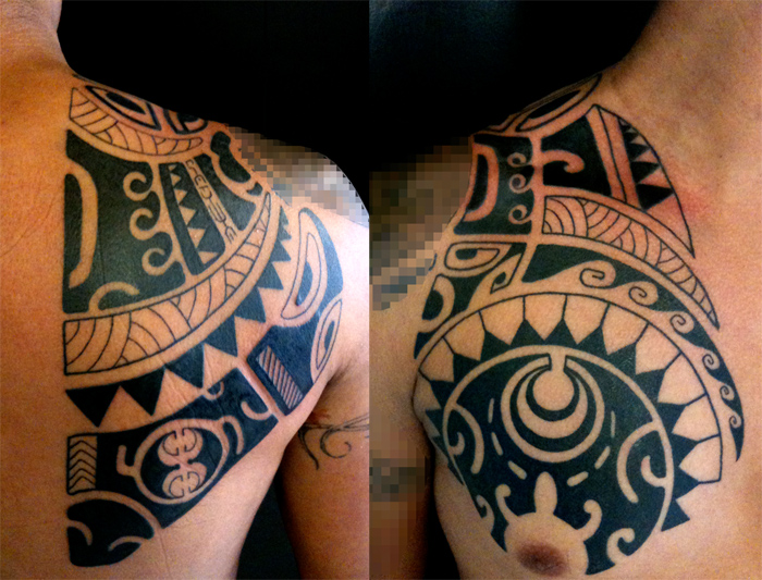  polynesian tattoo scorpion studios tattoo tribal tattoo on November 